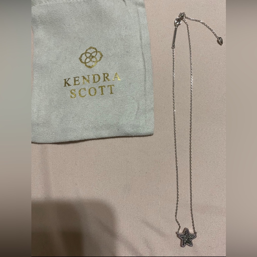Kendra Scott Silver Star Necklace